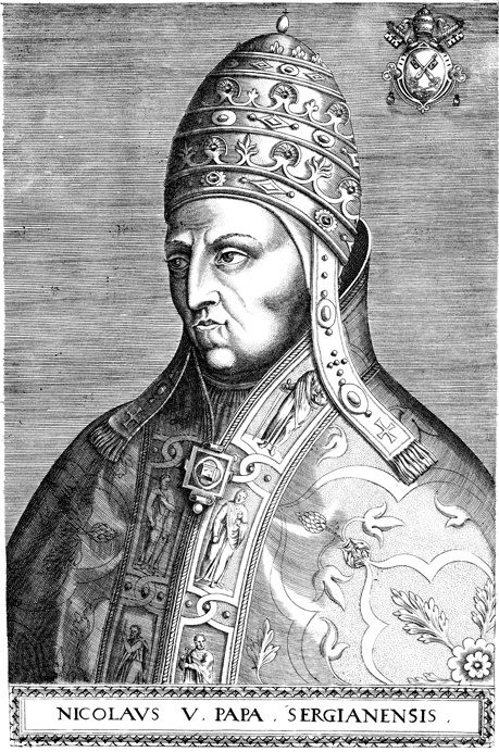 Pope Nicholas V issued the papal bull Dum Diversas on 18 June, 1452. It authorized Alfonso V of Portugal to reduce any Saracens (Muslims Moors) and pagans (An advanced person without a religion)